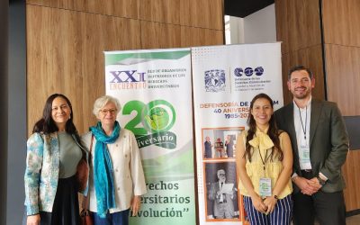 XXII Encuentro de la Red de Organismos Defensores de Derechos Universitarios: la Procuraduría del TUVCH entre instituciones