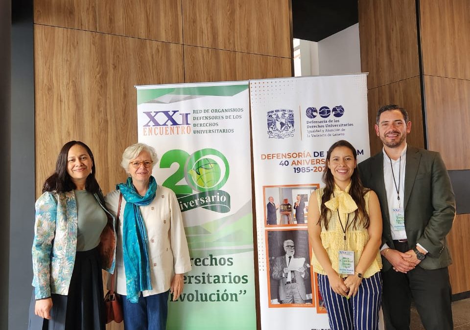 XXII Encuentro de la Red de Organismos Defensores de Derechos Universitarios: la Procuraduría del TUVCH entre instituciones